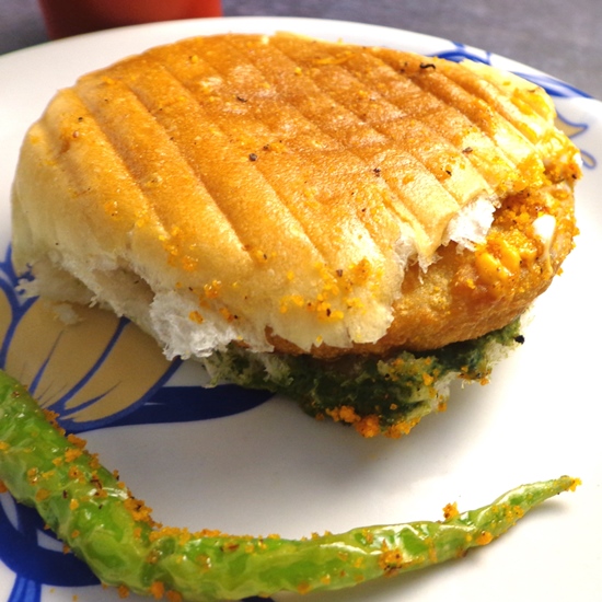 Grilled Vada Pav