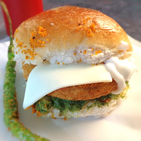 Cheese Vada Pav