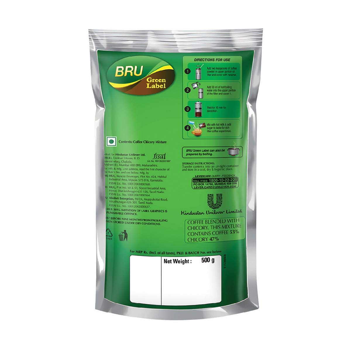 BRU Green Label Coffee